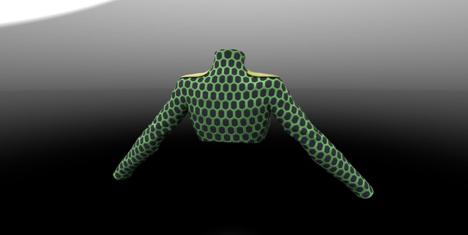 CyberPunk Jacket PBR 4k Low-poly 3D model_1