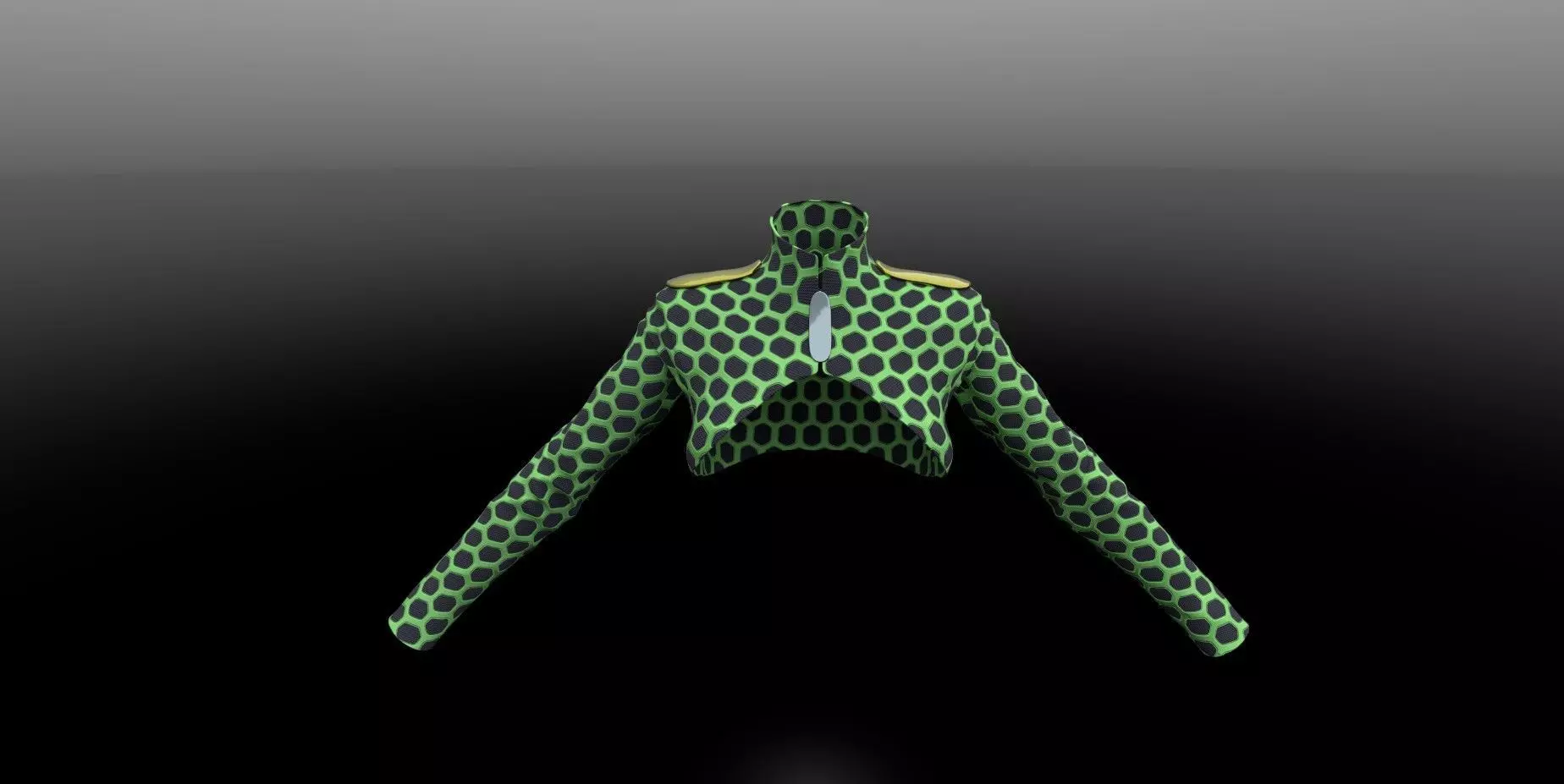 CyberPunk Jacket PBR 4k Low-poly 3D model_0