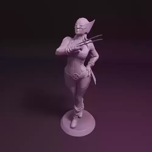 X23 Pin-up girl 3D print model