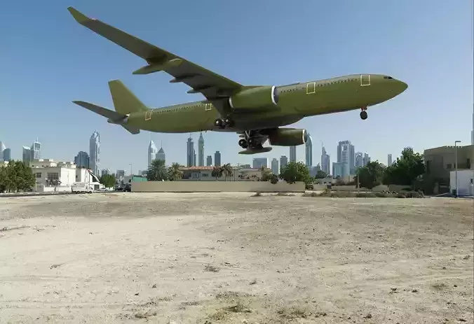 Airbus A330 3D model