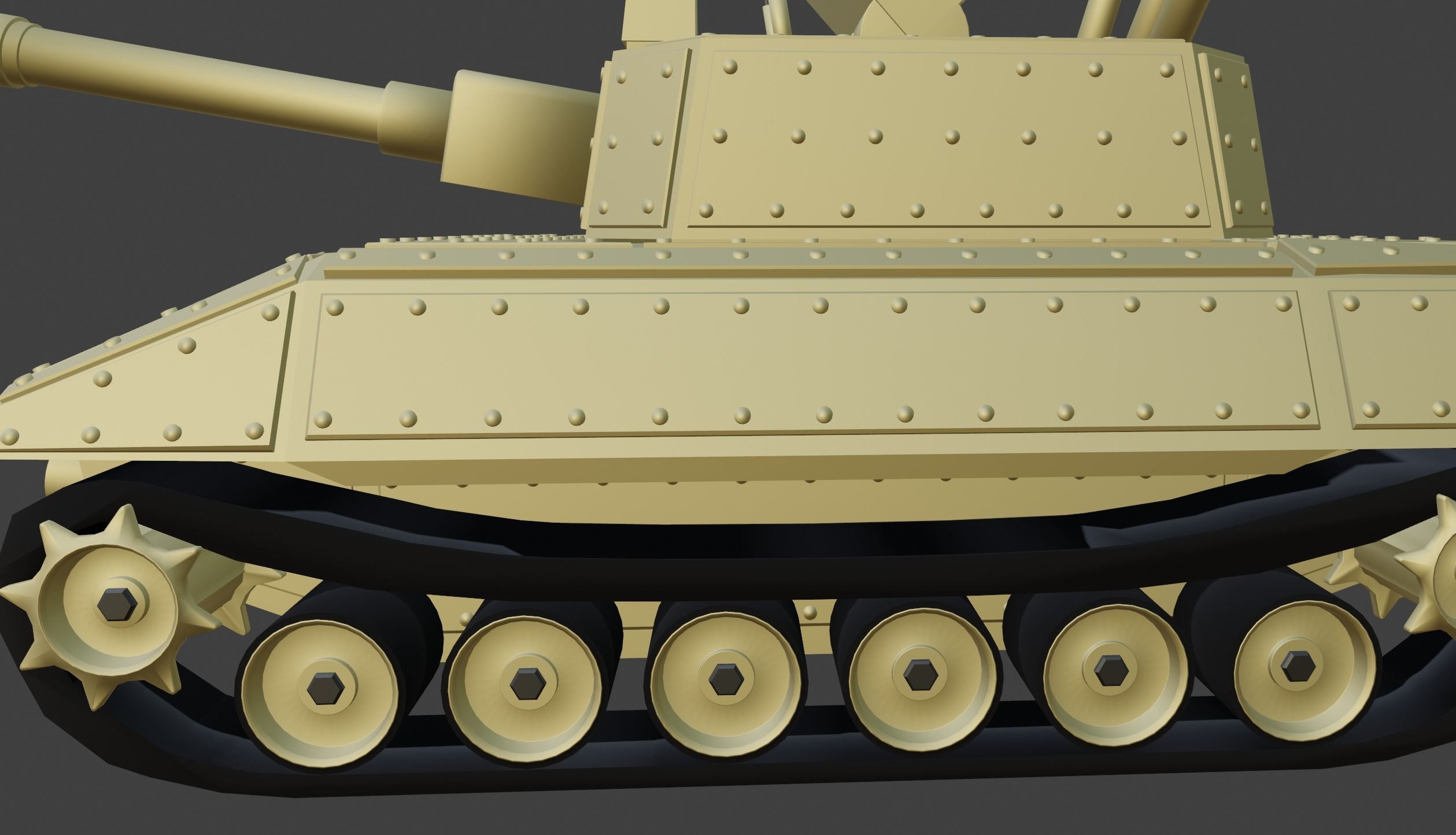AI Tank 3D model_3