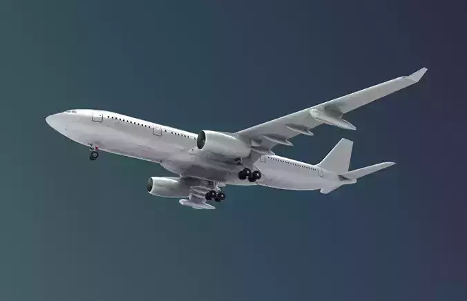 Airbus A330 3D model