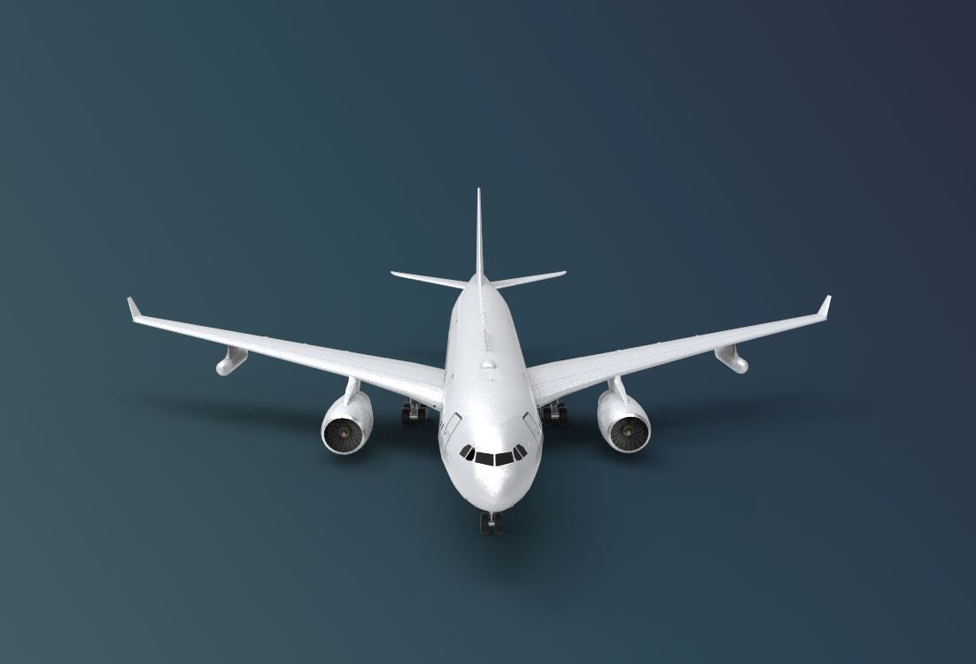 Airbus A330 3D model_2