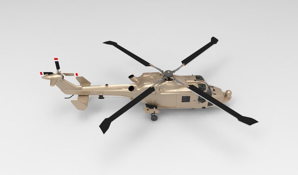 AgustaWestland AW159 3D model_4
