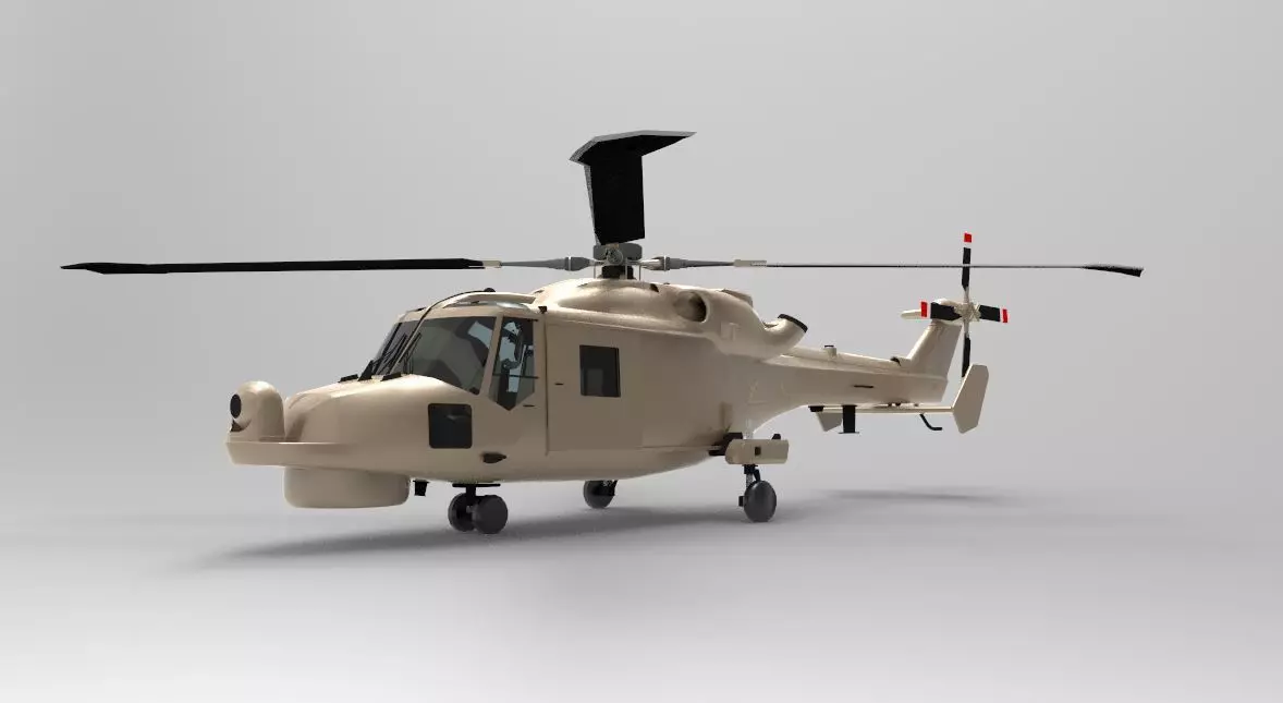 AgustaWestland AW159 3D model_0