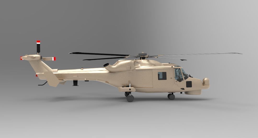 AgustaWestland AW159 3D model_1