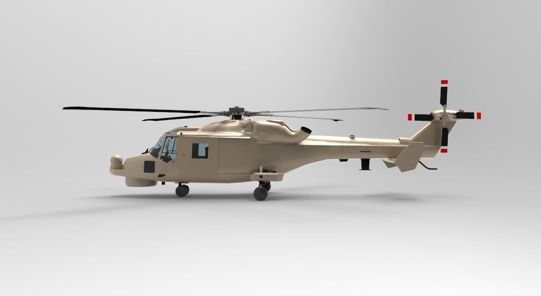 AgustaWestland AW159 3D model_2