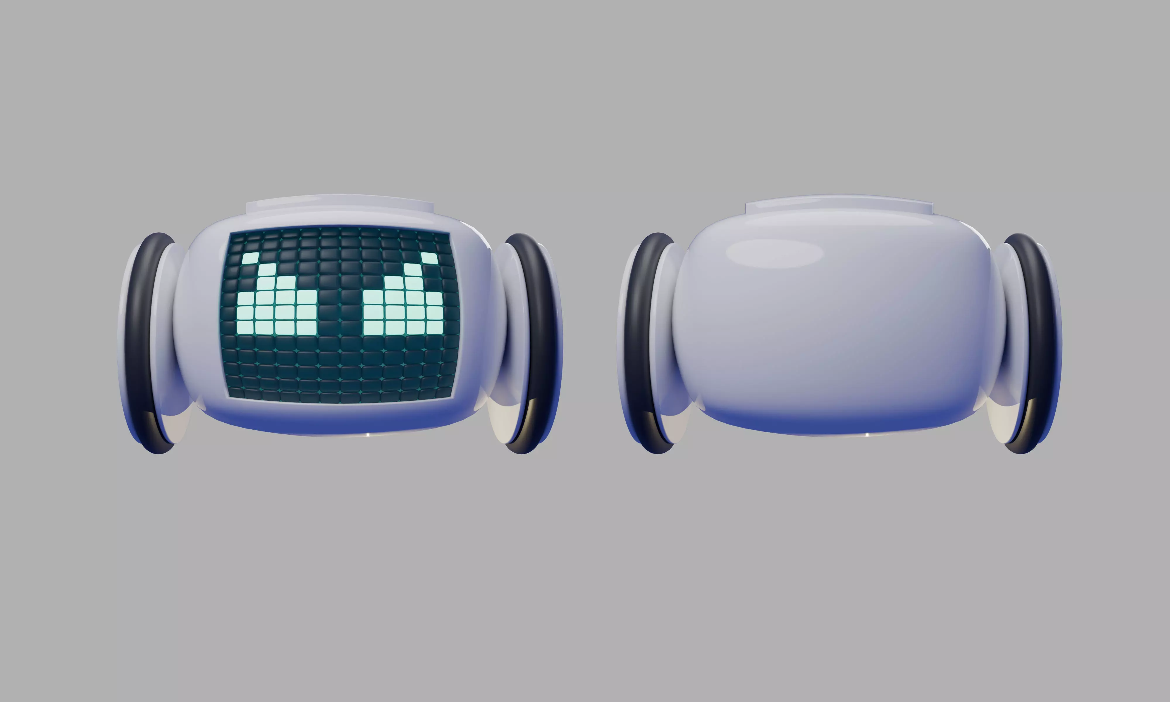 3D Character Robot Type 2 3D model_0