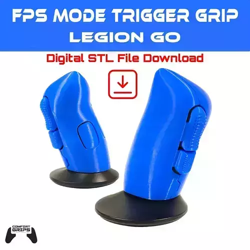 Comfort Trigger Grip for Lenovo Legion Go 3D print model