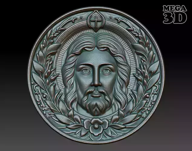 Jesus Pendant basrelief 240525 10