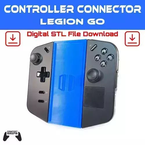 Controller Connector - Parallel - For Lenovo Legion Go 3D print model