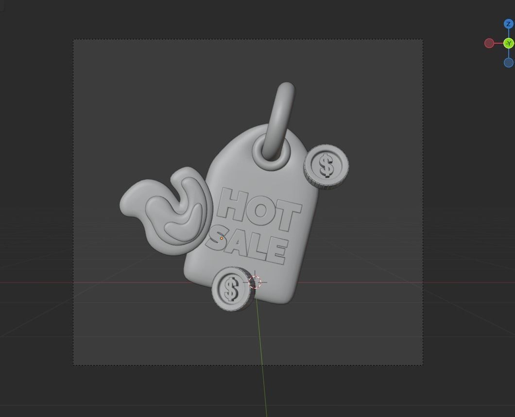 Shopping and Retails 3d Illustration  Icon Pack 3D model_68