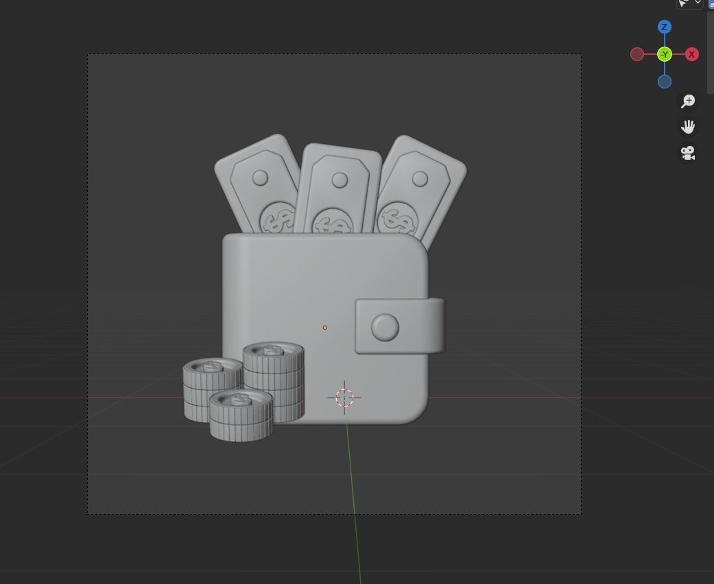 Shopping and Retails 3d Illustration  Icon Pack 3D model_24