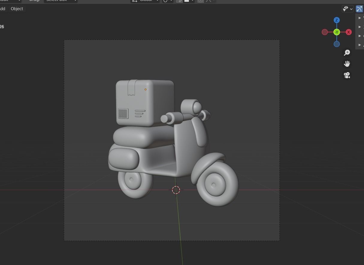 Shopping and Retails 3d Illustration  Icon Pack 3D model_80