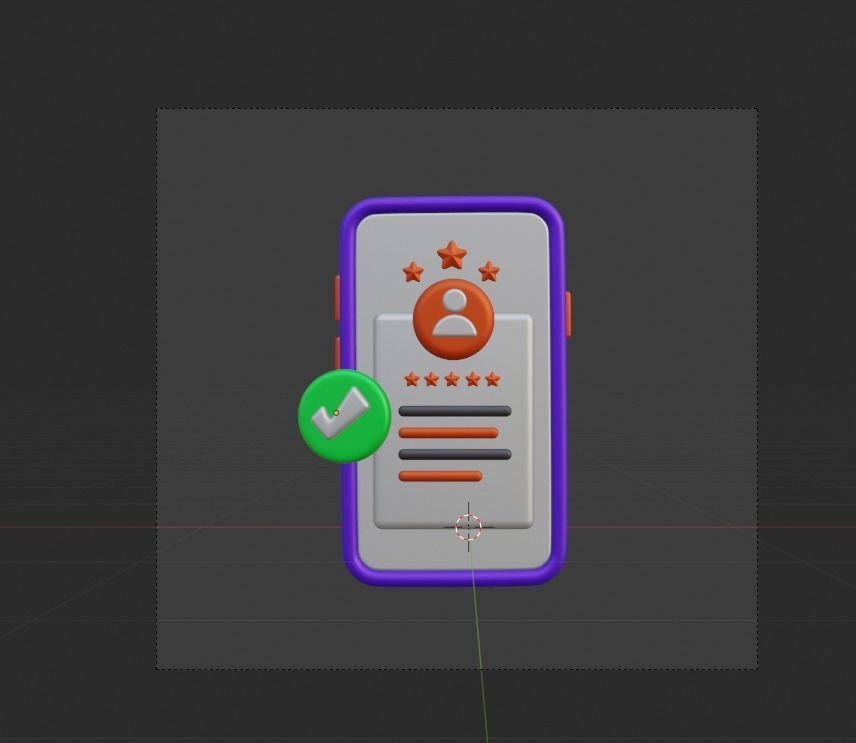 Shopping and Retails 3d Illustration  Icon Pack 3D model_10