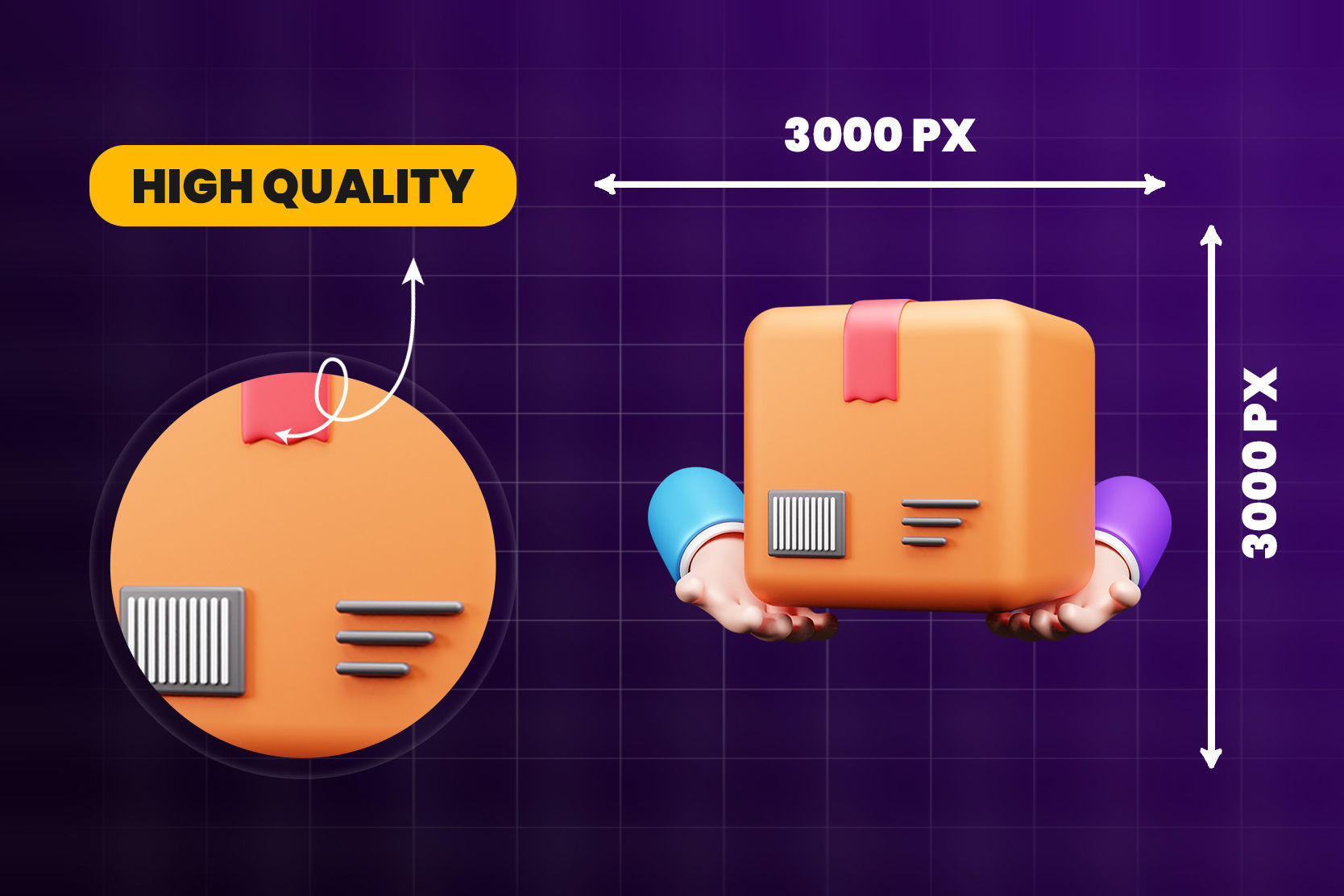 Shopping and Retails 3d Illustration  Icon Pack 3D model_5