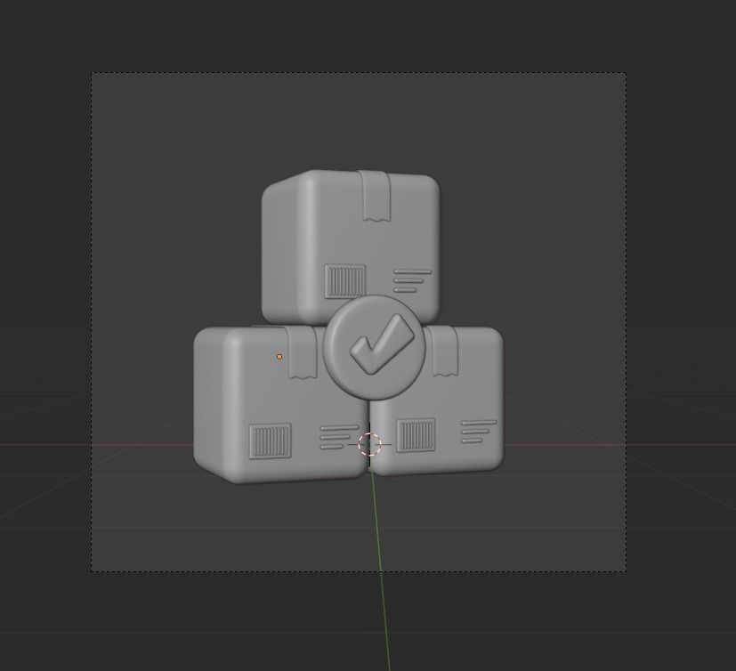 Shopping and Retails 3d Illustration  Icon Pack 3D model_12