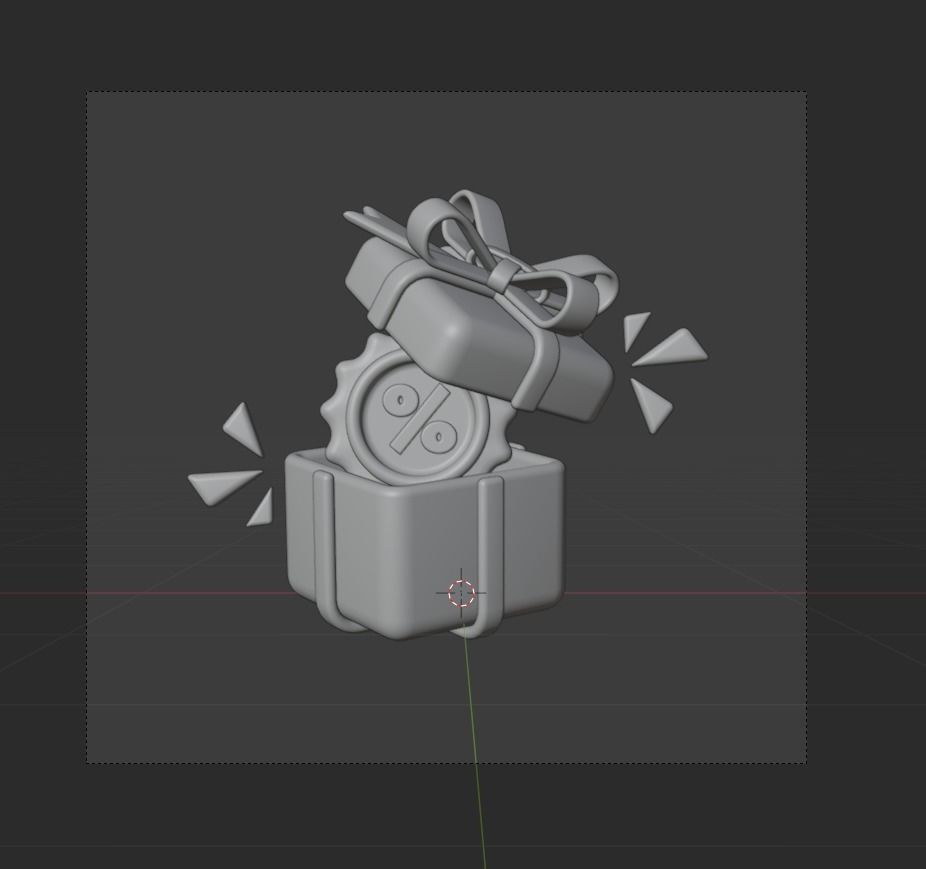 Shopping and Retails 3d Illustration  Icon Pack 3D model_60