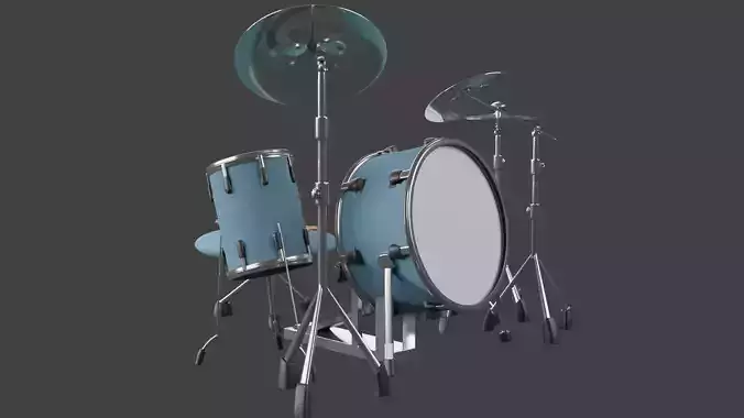 Drum Set 3D model