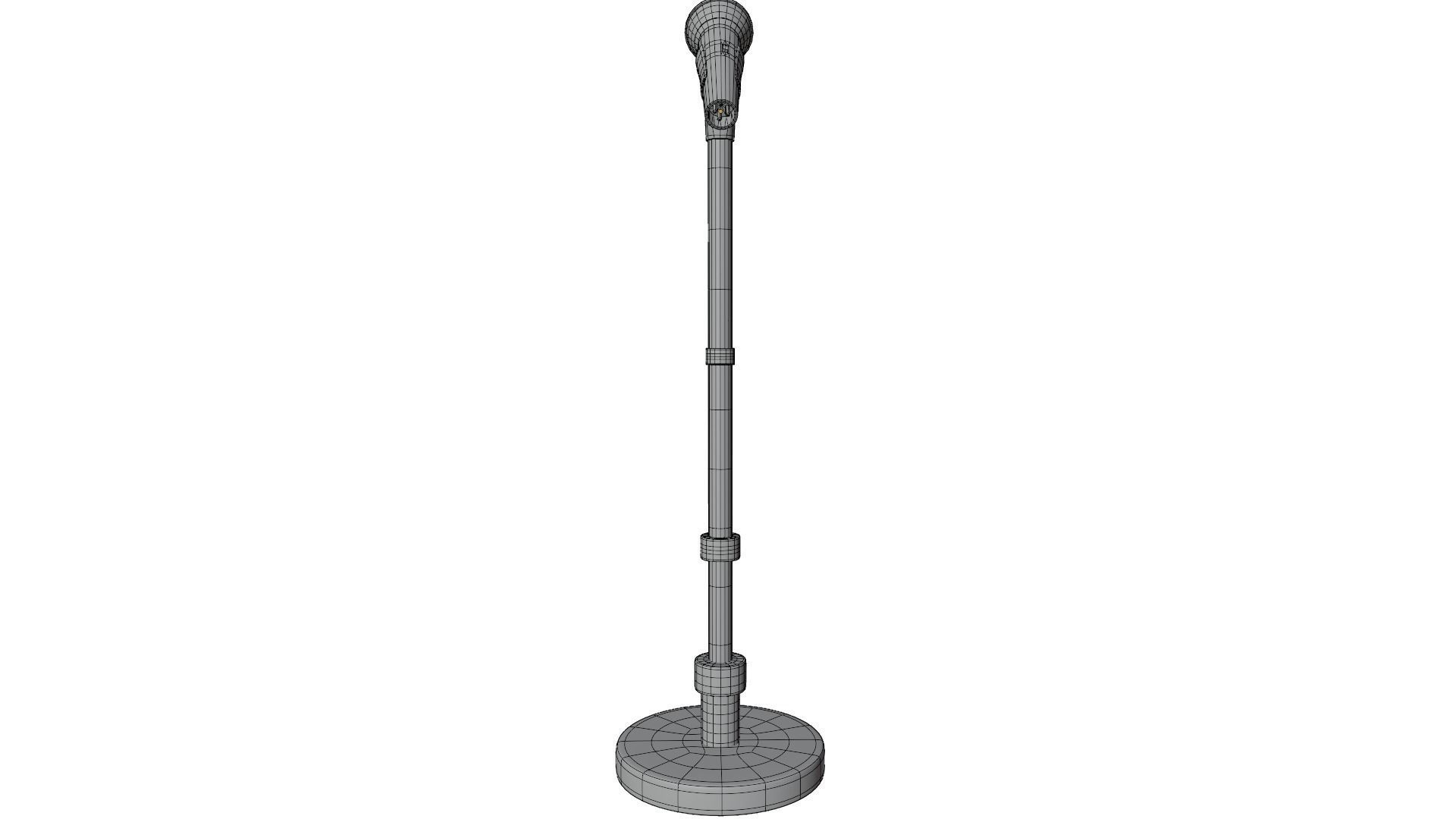 Microphone Stand 3D model_14