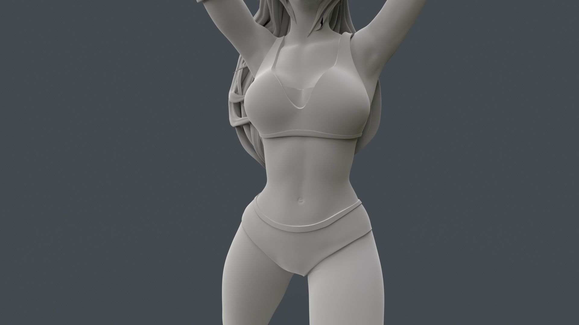 Female Professional Wrestlers A 3D Printing 3D print model_32