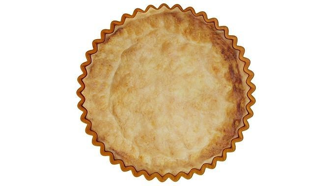Apple Pie 3D model 6