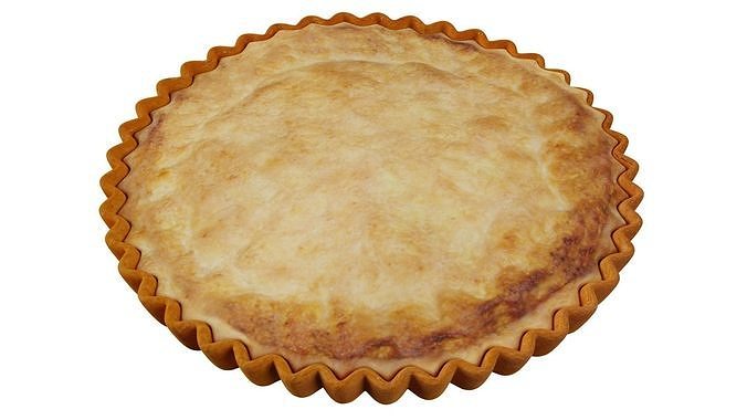 Apple Pie 3D model 7