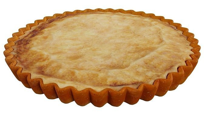 Apple Pie 3D model 2