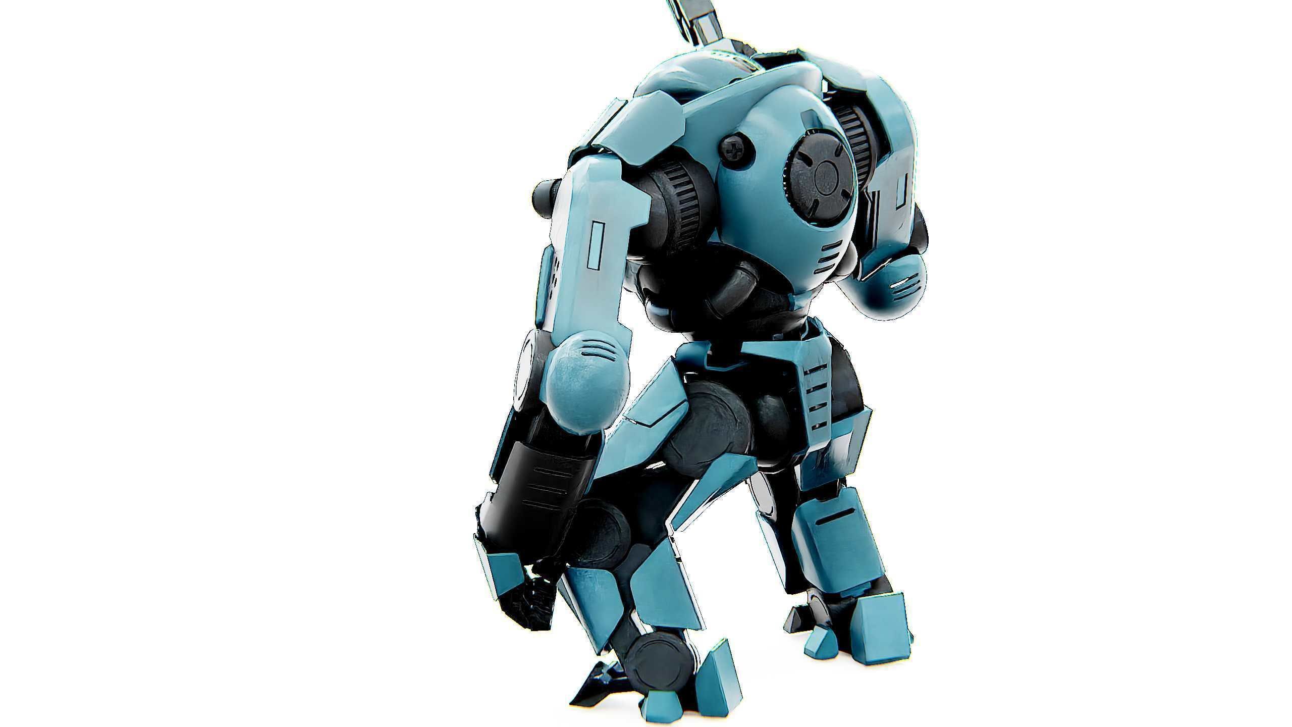 DOOM FIGHTER V-3 Rigged for Unreal Engine - Unity - MIXAMO 3D model_19