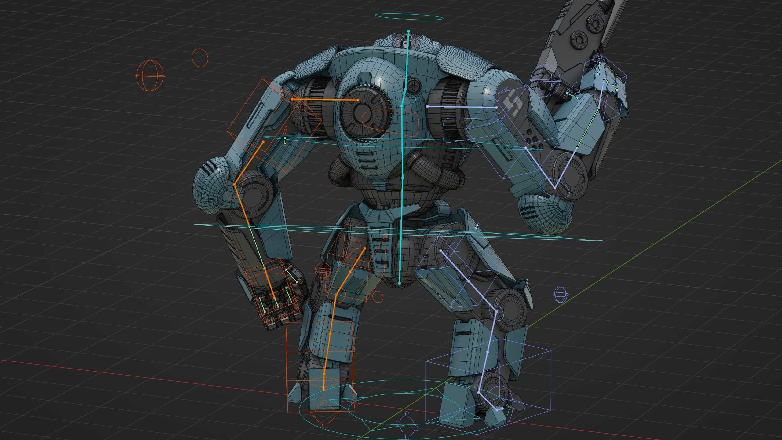 DOOM FIGHTER V-3 Rigged for Unreal Engine - Unity - MIXAMO 3D model_38