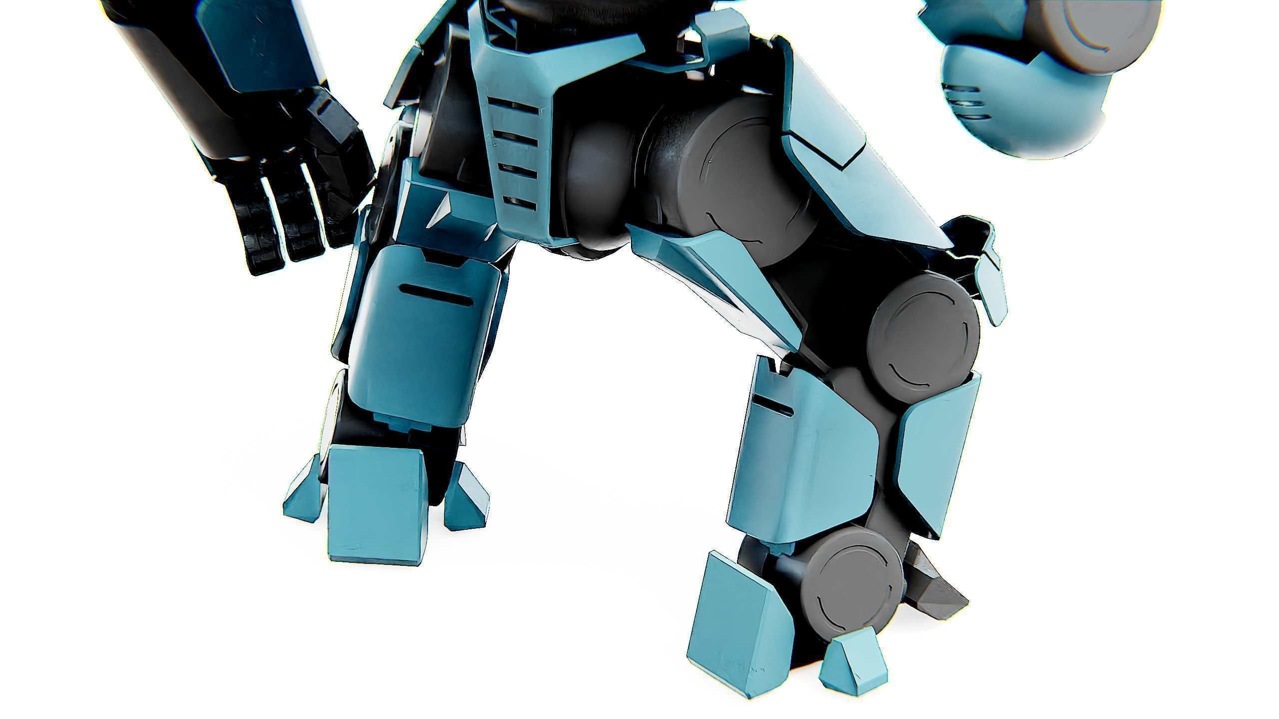 DOOM FIGHTER V-3 Rigged for Unreal Engine - Unity - MIXAMO 3D model_26