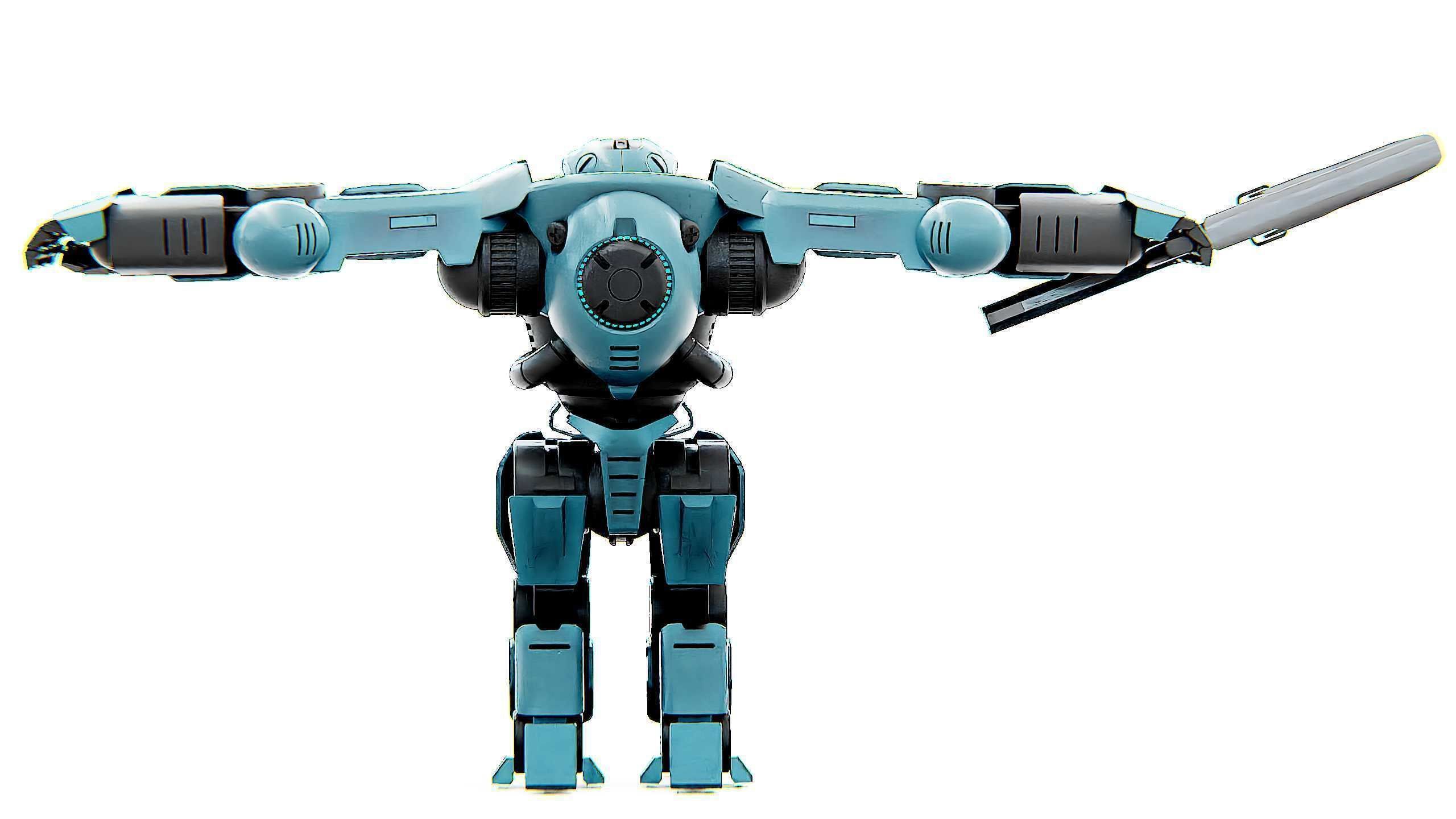 DOOM FIGHTER V-3 Rigged for Unreal Engine - Unity - MIXAMO 3D model_31