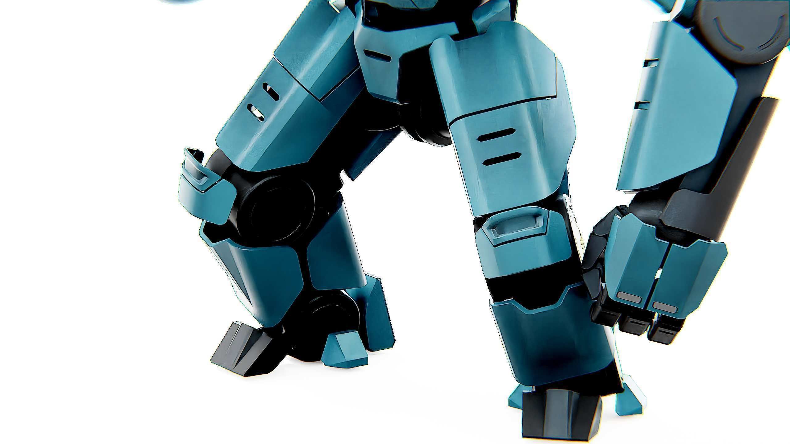 DOOM FIGHTER V-3 Rigged for Unreal Engine - Unity - MIXAMO 3D model_24