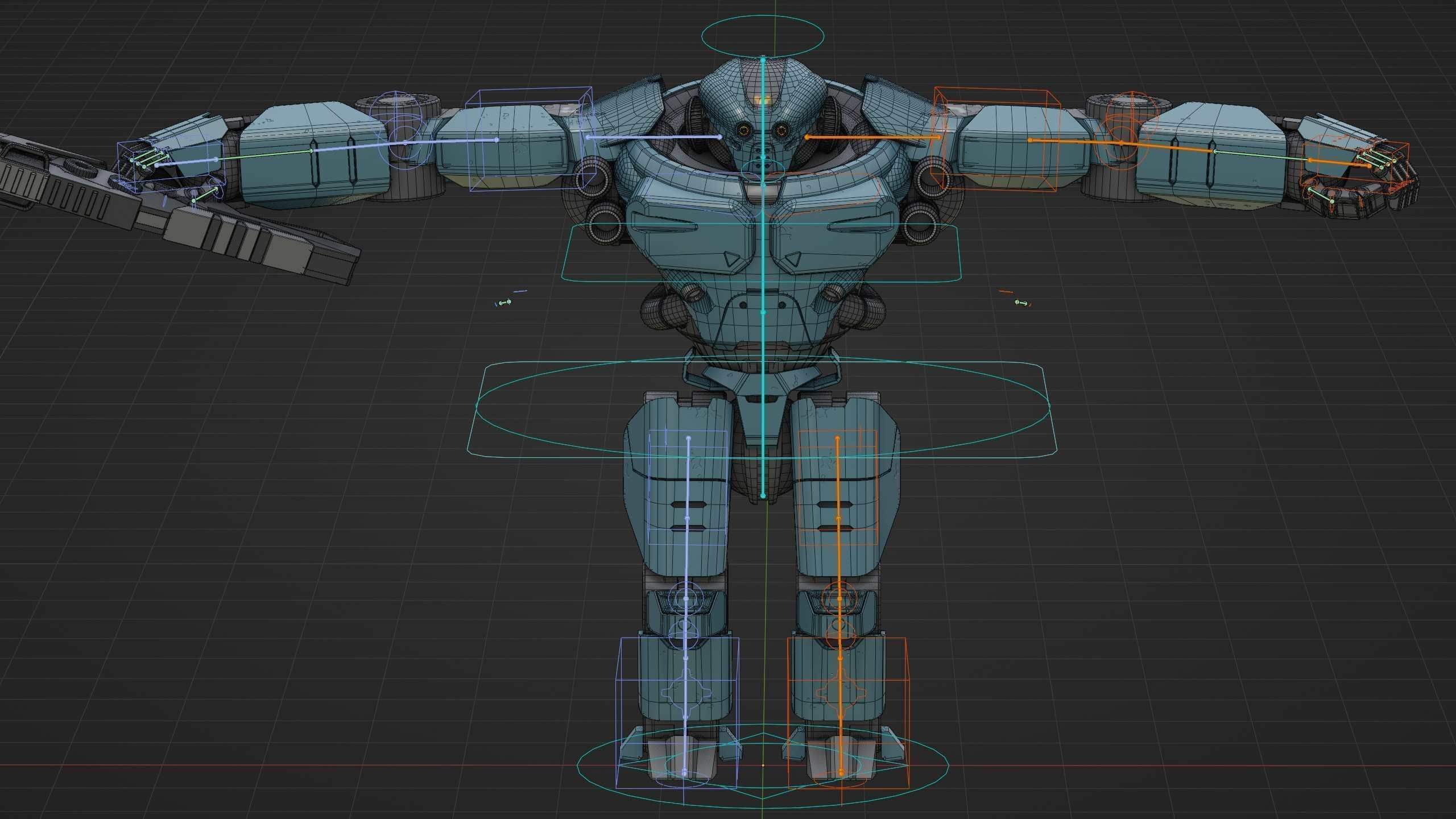 DOOM FIGHTER V-3 Rigged for Unreal Engine - Unity - MIXAMO 3D model_39