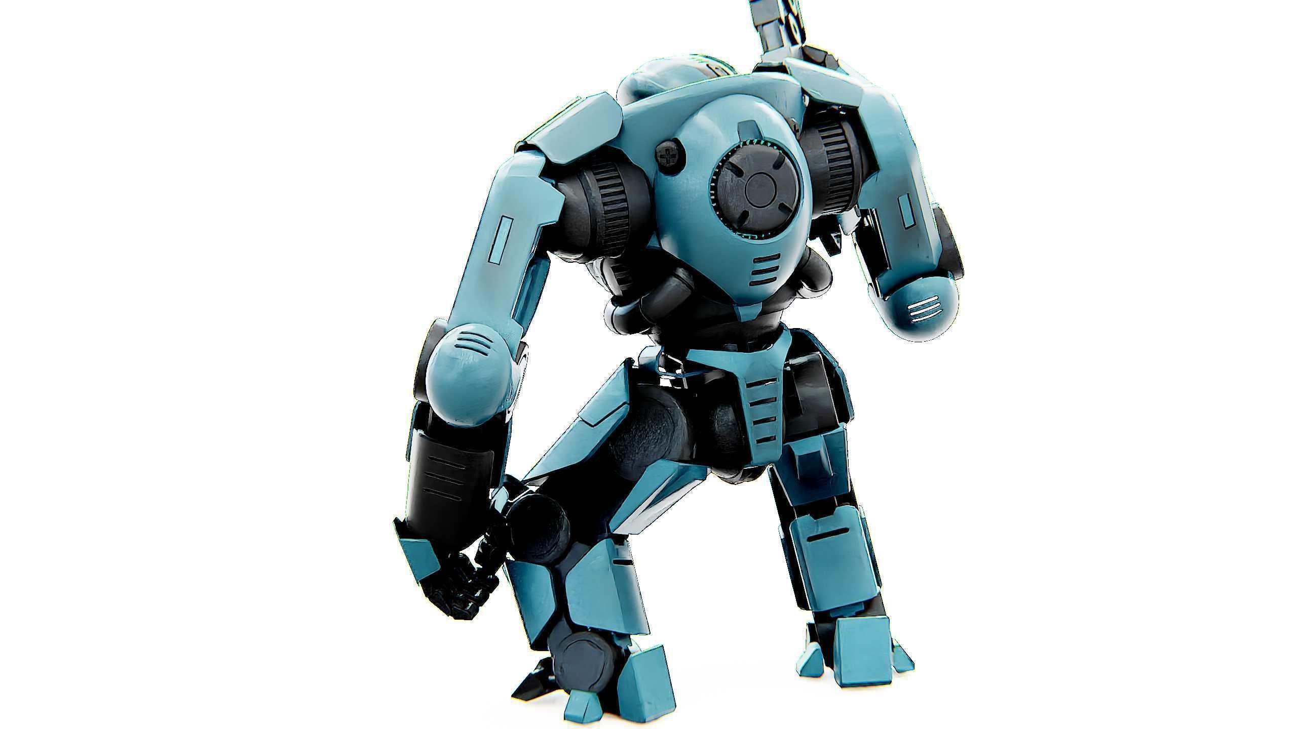 DOOM FIGHTER V-3 Rigged for Unreal Engine - Unity - MIXAMO 3D model_18