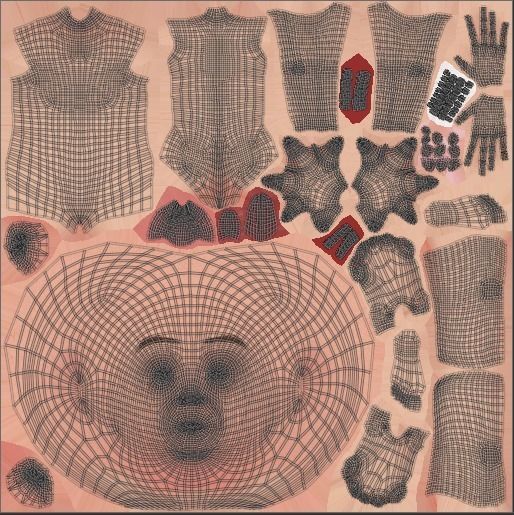 Old Man Cartoon 3D Rigging 3D model_21