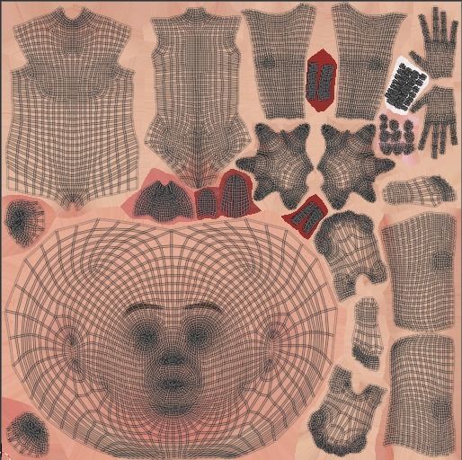 Old Man Cartoon 3D Rigging 3D model_20