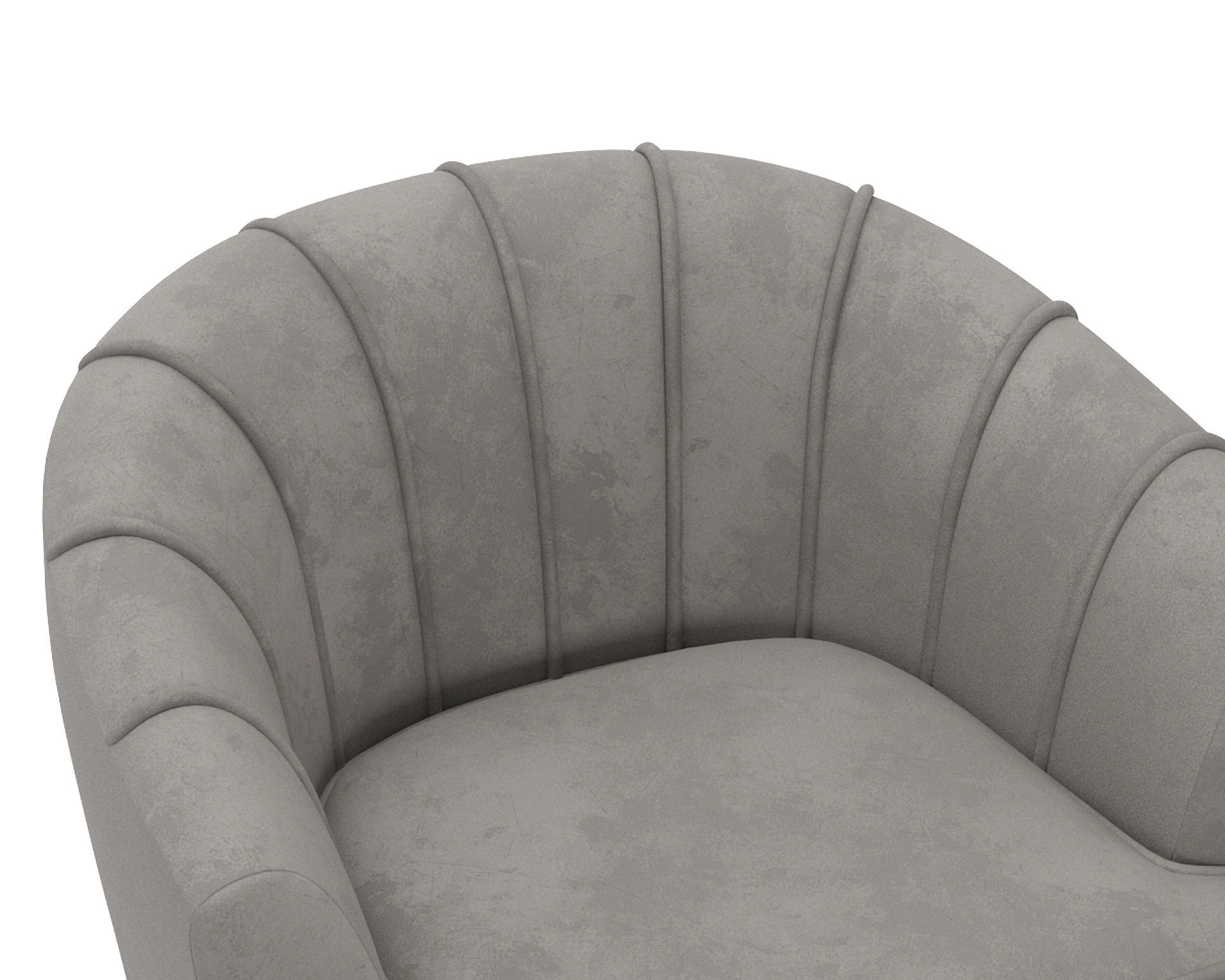 Andeworld Accent Chair with Ottoman 3D model_11