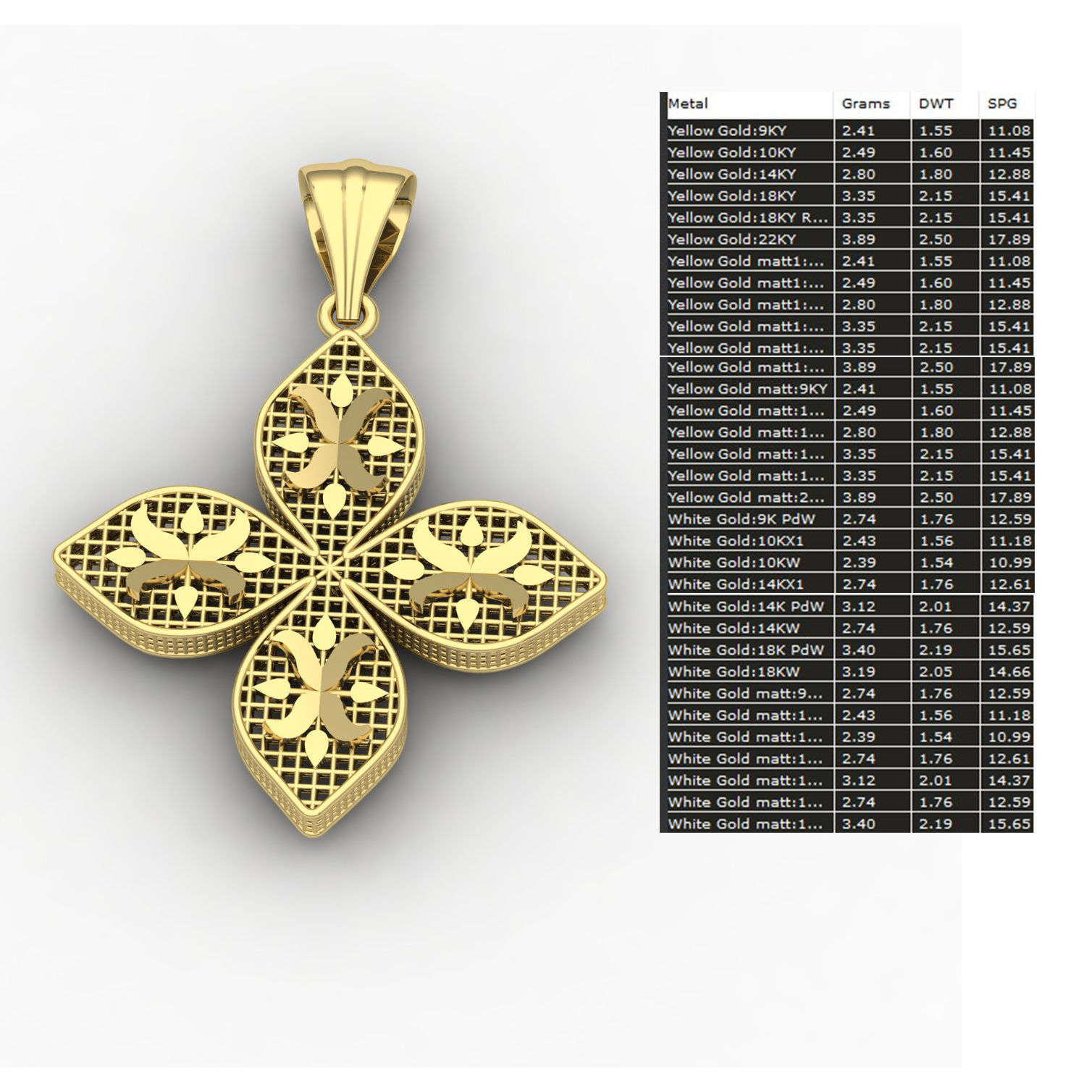 fusion pendant 01 3D print model_9