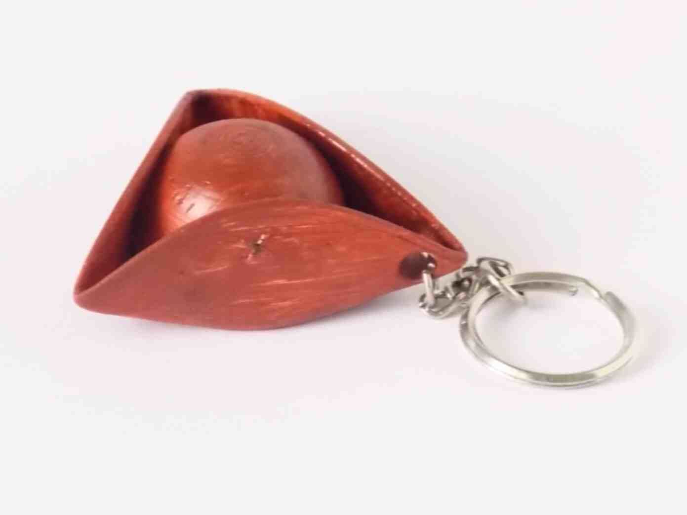 Tricorn Hat Key Chain 3D print model_7