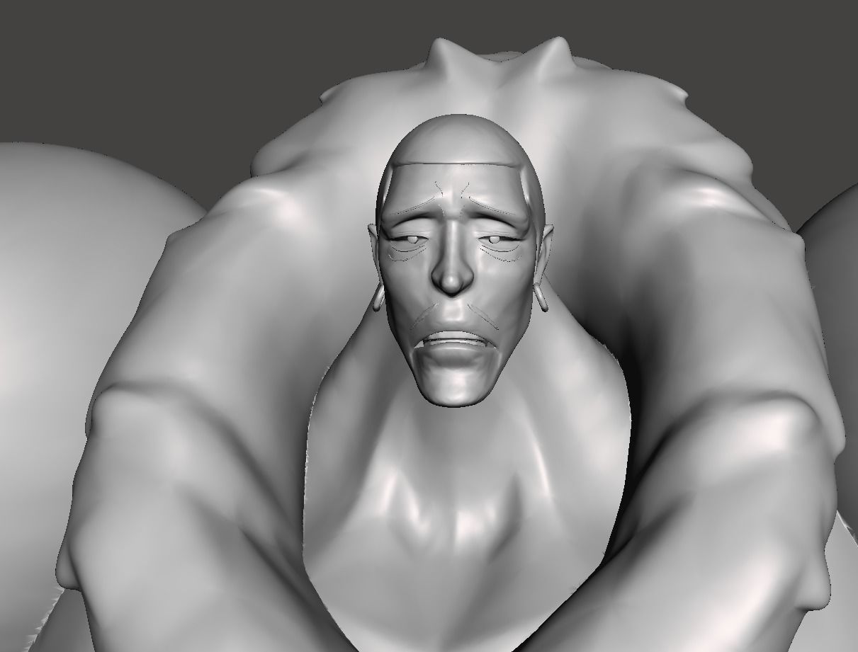 Charlotte Daifuku and genie 3D Model 3D print model_3