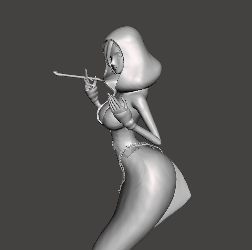 Madam Shyarly 3D Model 3D print model_2