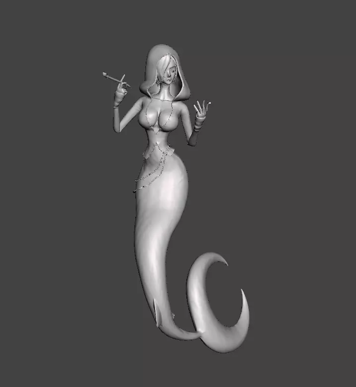 Madam Shyarly 3D Model 3D print model_0