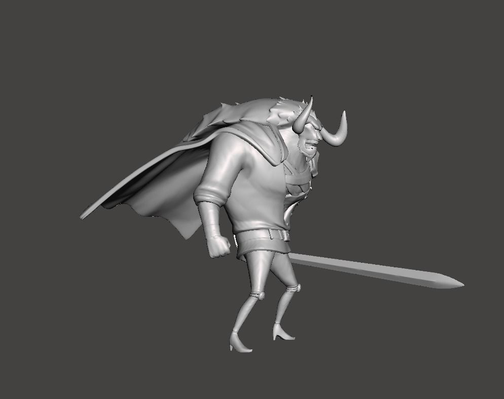 Roddy One piece 3D Model 3D print model_2