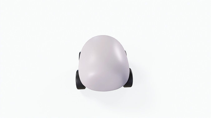 Cartoon Penguin Car Cute  Low-poly 3D model 3