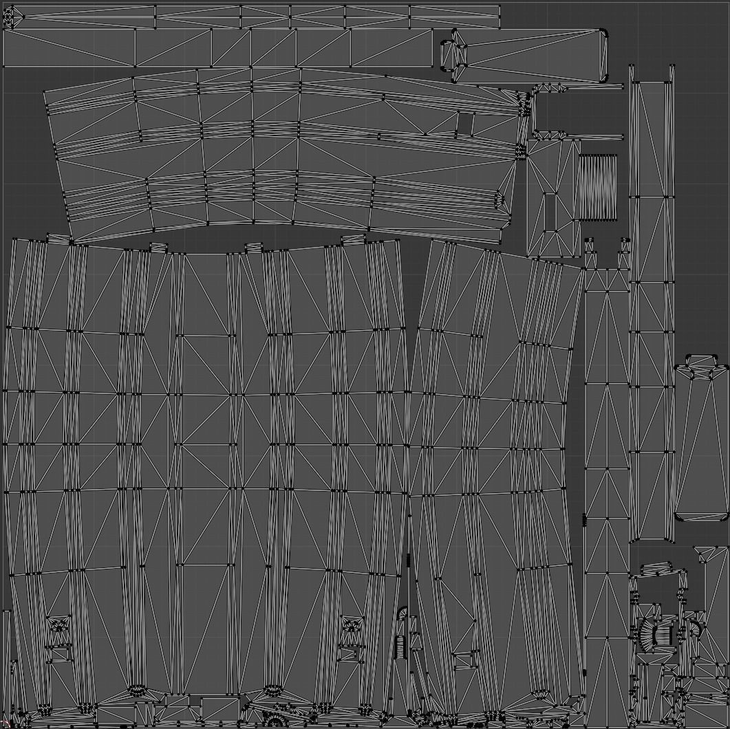 VR Ready Remington R5 RGP Low Poly Low-poly 3D model_8