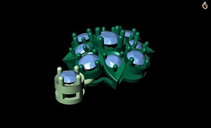 leaf pendant Free 3D print model