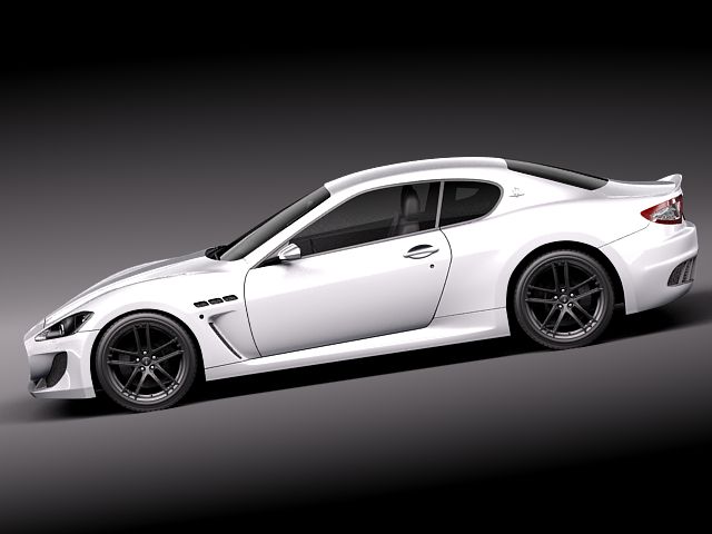 Maserati GranTurismo MC Stradale 2012 3D Model 3D model_6