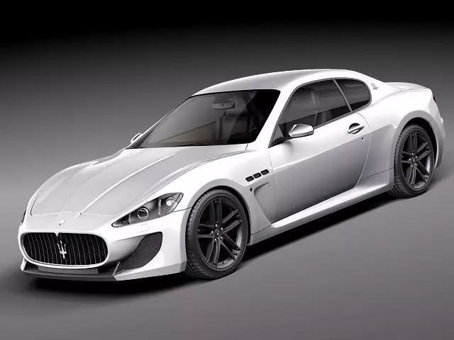 Maserati GranTurismo MC Stradale 2012 3D Model 3D model_0