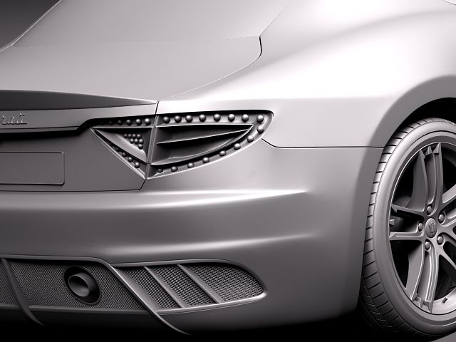 Maserati GranTurismo MC Stradale 2012 3D Model 3D model_10